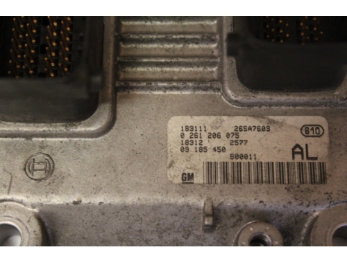 Centralina Motore Opel Agila BOSCH:0261206075