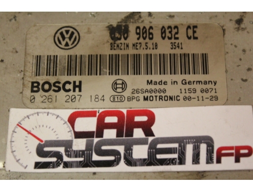 Calculateur moteur Volkswagen Polo BOSCH:0261207184