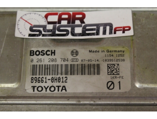 Centralina Motore Toyota Aygo BOSCH:0261208704
