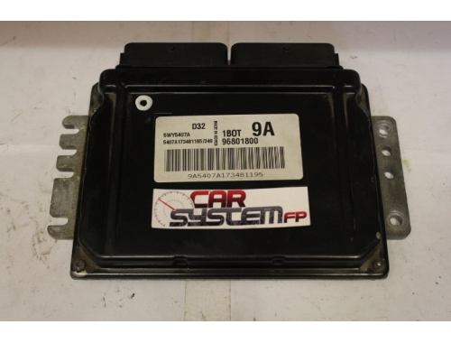 Centralina Motore Chevrolet Matiz 96801800 - Passaggio Codici Riparazioni Varie Riverginazione 96801800