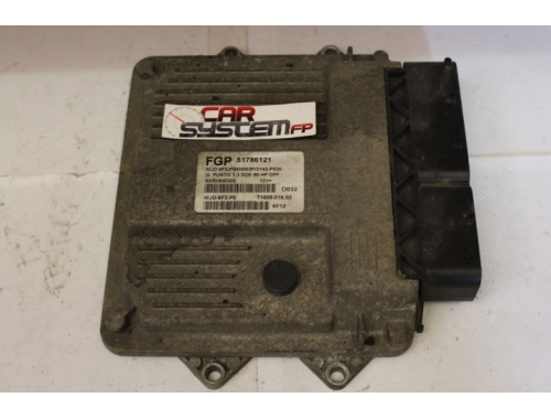 Motorsteuergerät Fiat Grande Punto M. MARELLI 51786121 - Reparatur verschiedene Codierung Jungfräulich-Machen (Virginisierung) MAGNETI MARELLI: 51786121