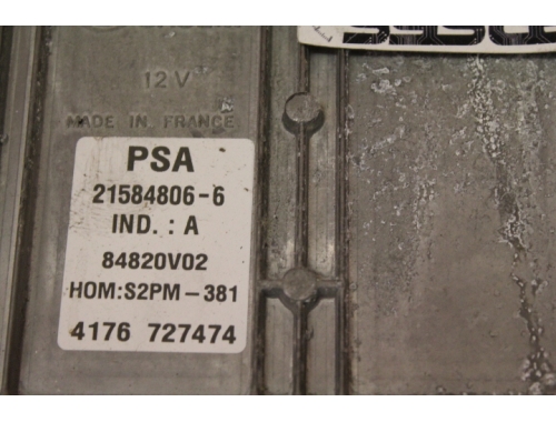 Motorsteuergerät Citroen C3 SAGEM 9642222380