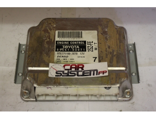 Motorsteuergerät Toyota Yaris DENSO 89661-0D071 - Codierung DENSO