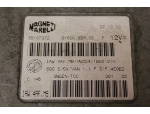 Centralita de motor Fiat 600 MAGNETI MARELLI: IAW 4AF.M9