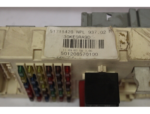 Centralina Scatola Portafusibili Alfa Romeo 147 51711428
