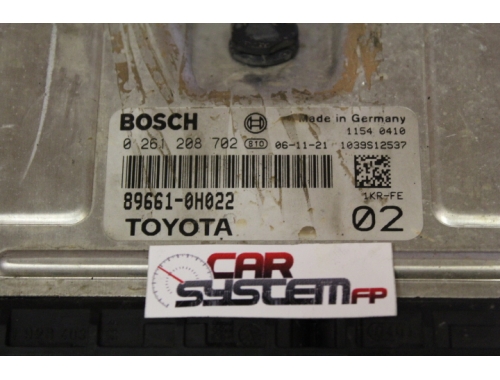 Motorsteuergerät Toyota Aygo BOSCH:0261208702