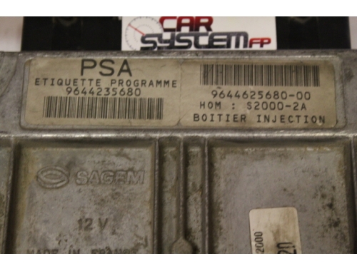 Centralita de motor Peugeot 206 SAGEM - Traspaso de códigos SAGEM