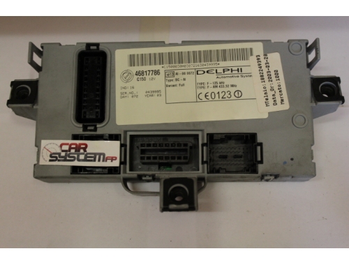 Body computer Fiat Punto DELPHI 46817786