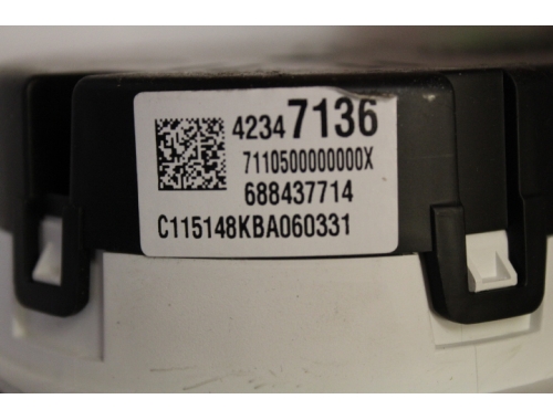 Combiné d'instruments Opel Mokka 7110500000000X
