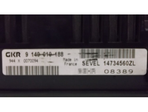 Klimabedienteil Fiat Ulysse GKR:9140010188