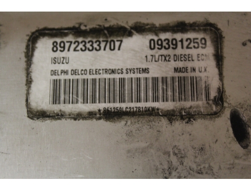 Centralina Motore Opel Corsa DELPHI: 8972333707