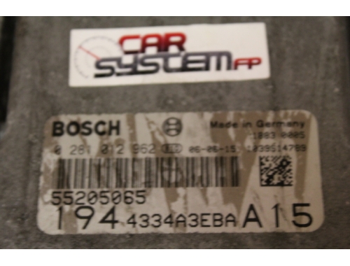 Centralina Motore Fiat Croma BOSCH: 0281012962