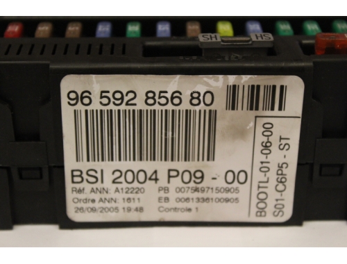 BSI Citroen C2 9659285680