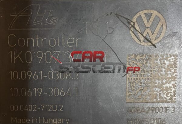 1K0614517BE 1K0907379AE Reparatur ABS Audi A3 2008 < 2014