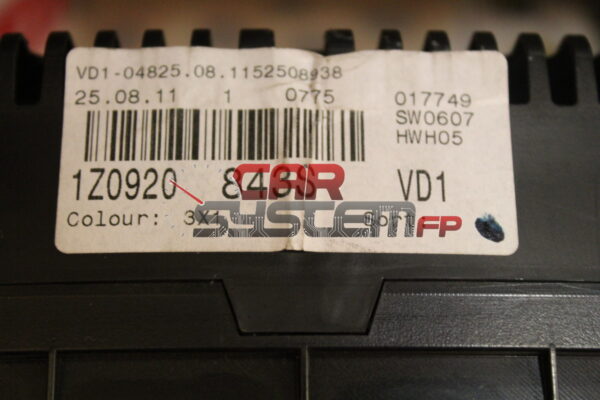 1Z0920843 Kombiinstrument Skoda Octavia