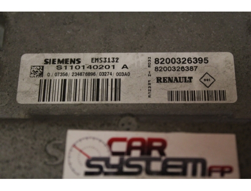 Centralina Motore Renault Clio SIEMENS:S110140201A