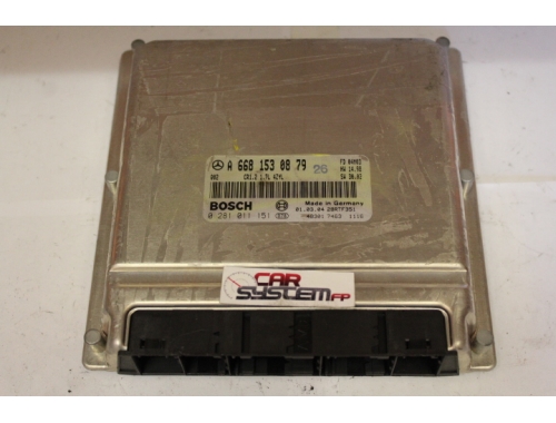 Calculateur moteur Mercedes Classe A170 BOSCH: 0281011151