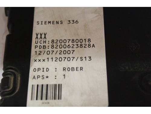 UCH Renault Megane SIEMENS:8200780018