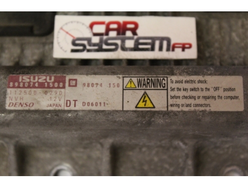 Centralina Motore Opel Combo DENSO