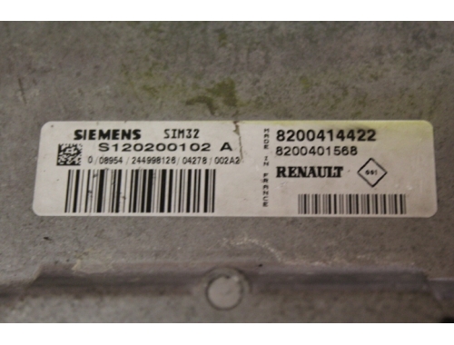 Centralina Motore Renault Clio SIEMENS: S120200102A