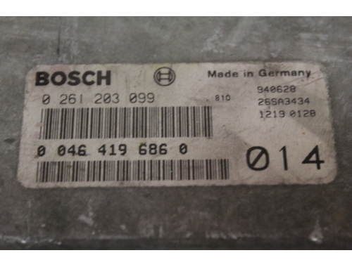 Centralita de motor Fiat Punto GT BOSCH 0261203099 - Traspaso de códigos Reparación varias Descodificación total BOSCH:0261203099
