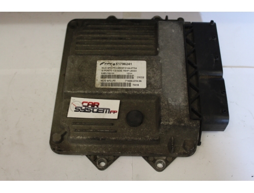 Centralita de motor Fiat Grande Punto M. MARELLI 51796241 - Traspaso de códigos Reparación varias Virginización MAGNETI MARELLI: 51796241