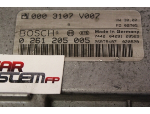 Calculateur moteur Smart Fortwo 600 BOSCH 0261205005 - Transfert des codes Réparation diverses BOSCH: 0261205005