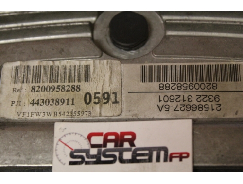 Calculateur moteur Renault Kangoo VALEO 21586627-5A