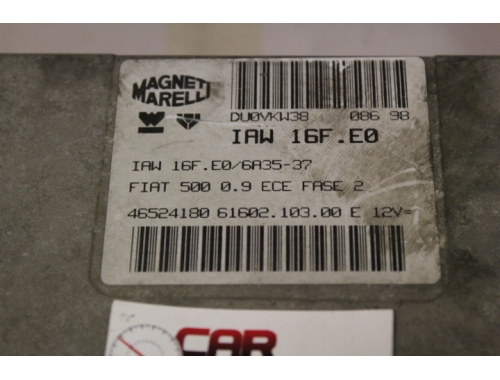 Centralina Motore Fiat 500 MAGNETI MARELLI: IAW 16F.E0