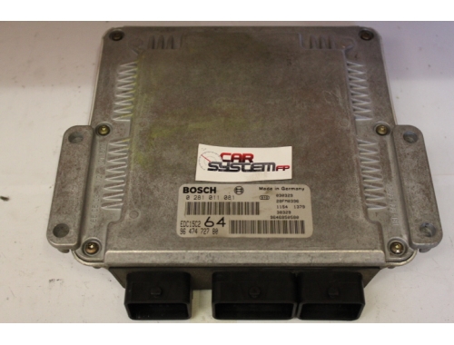 Motorsteuergerät Peugeot 307 BOSCH 0281011081 - Codierung Reparatur verschiedene Jungfräulich-Machen (Virginisierung) BOSCH: 0281011081