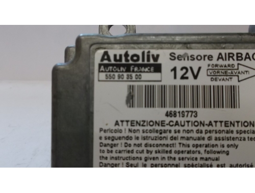 Centralita de airbag Fiat Doblò 550903500