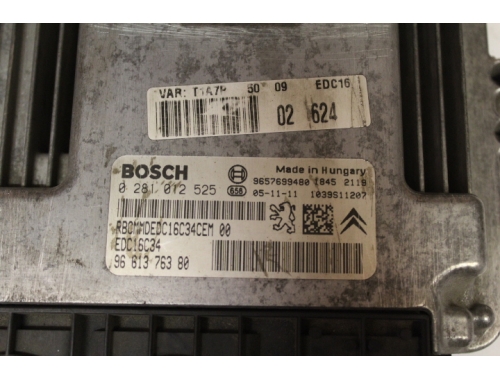 Centralina Motore Peugeot 206 BOSCH: 0281012525