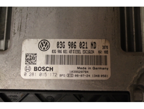 Centralita de motor Volkswagen Touran BOSCH:0281015172