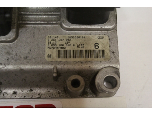 Centralita de motor Fiat Punto BOSCH 0261207902 - Traspaso de códigos Virginización BOSCH:0261207902