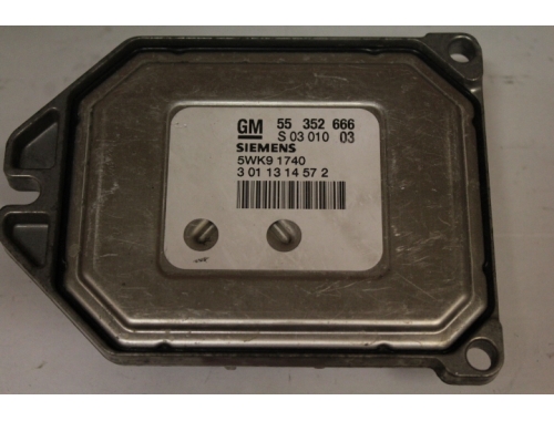 Calculateur moteur Opel Astra / Opel Vectra SIEMENS 5WK91740 - Transfert des codes Remise à zéro (virginisation) SIEMENS:5WK91740