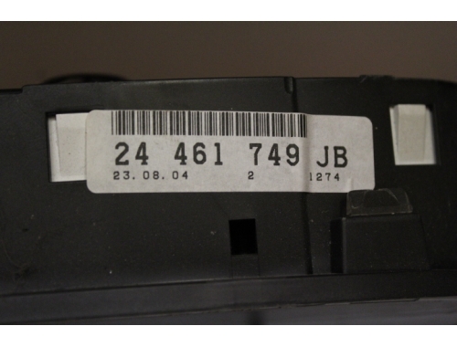 Kombiinstrument Opel Zafira VDO: 24461749JB