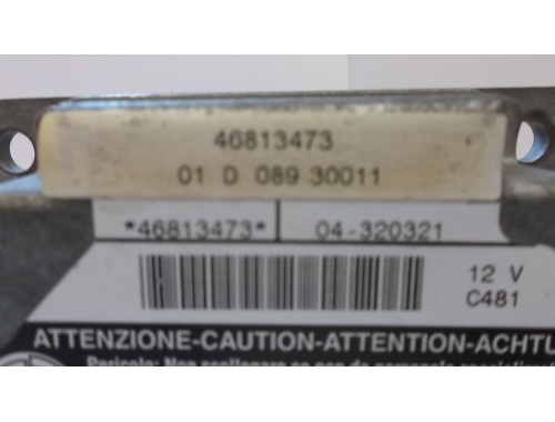 Calculateur airbag Alfa Romeo 147 46813473