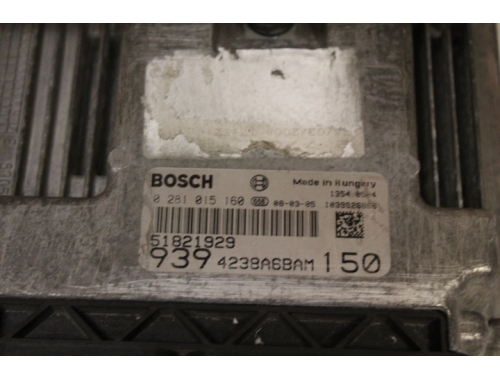 Centralita de motor Alfa Romeo 159 - BOSCH 0281015160 - Traspaso de códigos Virginización Reparación varias BOSCH: