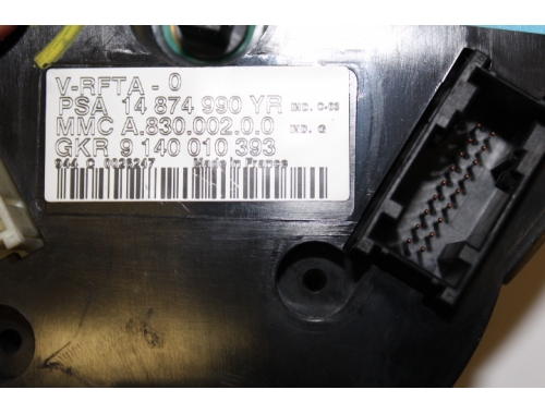 Comando Clima Peugeot 807 A83000200