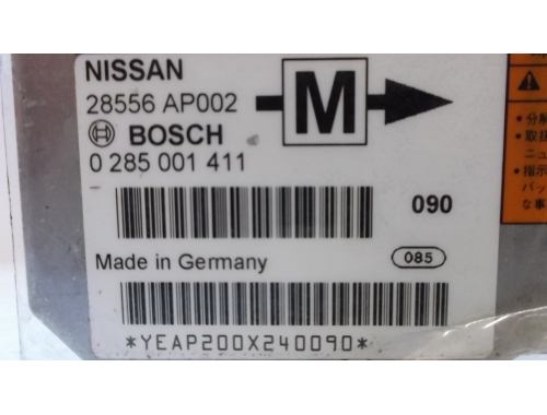 Calculateur airbag Nissan Micra BOSCH:0285001411