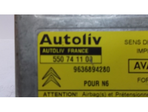 Airbag-Steuergerät Citroen Xsara AUTOLIV:550741100