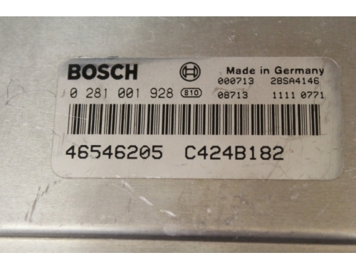 Motorsteuergerät Fiat Bravo - BOSCH 0281001928 - Codierung Reparatur verschiedene Jungfräulich-Machen (Virginisierung) BOSCH:0281001928