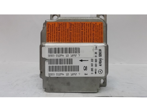 Airbag-Steuergerät Mercedes Klasse A W168 BOSCH:0285001222