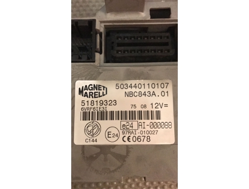 Komfortsteuergerät Lancia Ypsilon MAGNETI MARELLI: 51819323