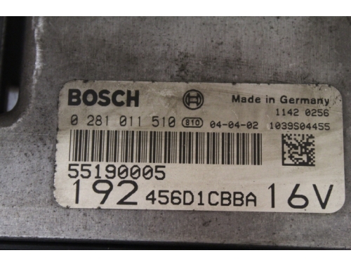 Centralita de motor Fiat Stilo BOSCH:0281011510