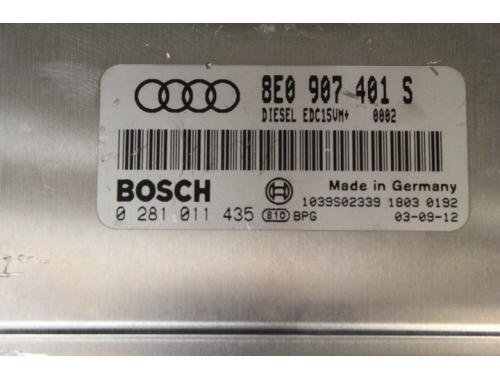 Centralina Motore Audi A4 BOSCH:0281011435