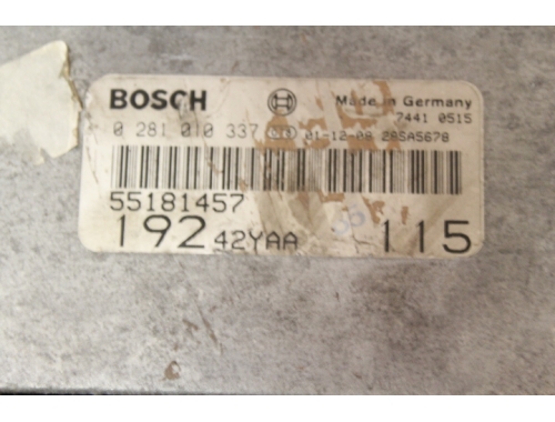 Calculateur moteur Fiat Stilo BOSCH:0281010337