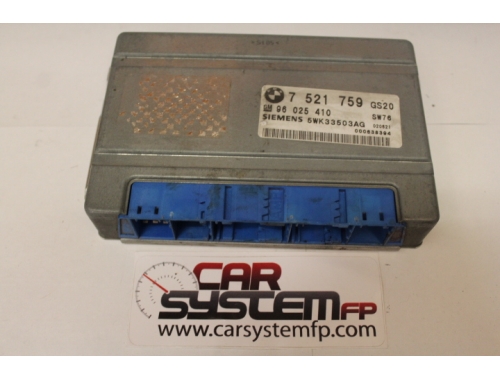 Calculateur de boîte de vitesses BMW 520D - SIEMENS 5WK33503AG - Transfert des codes Réparation diverses SIEMENS:5WK33503AG