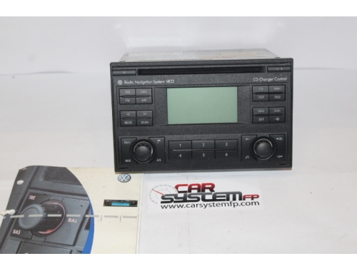 Autorradio - Lector de CD Volkswagen Golf 4 - 1J0035191A - Traspaso de códigos Reparación varias 1J0035191A