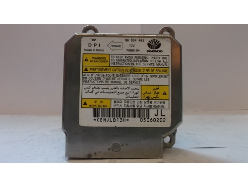 Centralita de airbag Chevrolet Daewoo Aveo Kalos 96534483